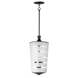 Maxim - 12443CLFTBK - Three Light Pendant - Copacabana - Black