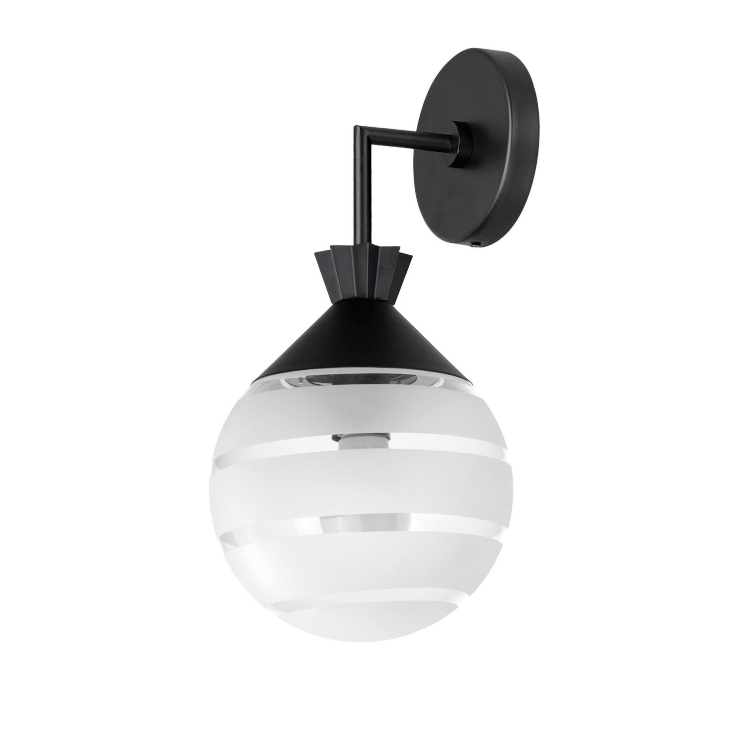 Maxim - 12444CLFTBK - One Light Outdoor Wall Sconce - Copacabana - Black