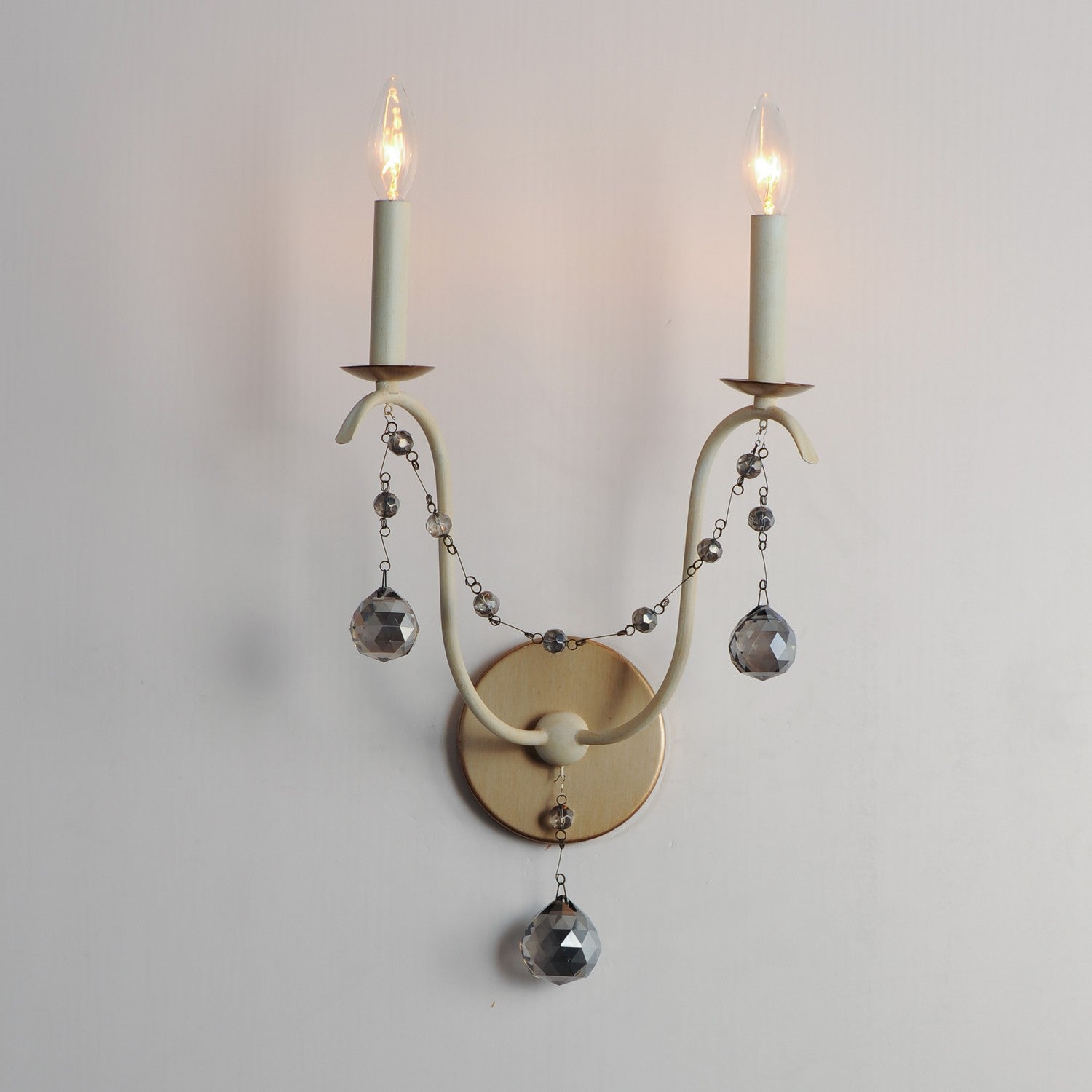 Maxim - 20482ECVG - Two Light Wall Sconce - Formosa - Ecru/Venetian Gold