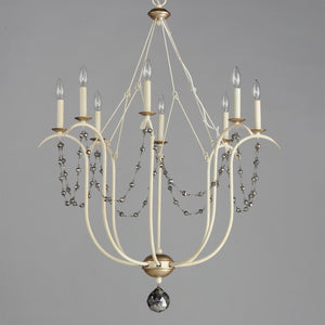 Maxim - 20488ECVG - Eight Light Chandelier - Formosa - Ecru/Venetian Gold