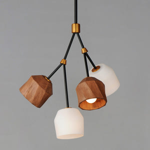Maxim - 28274DBZAB - LED Pendant - Akimbo - Dark Bronze/Antique Brass