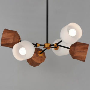 Maxim - 28276DBZAB - LED Pendant - Akimbo - Dark Bronze/Antique Brass