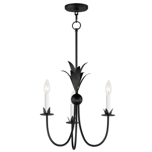 Maxim - 2883AR - Three Light Chandelier - Paloma - Anthracite