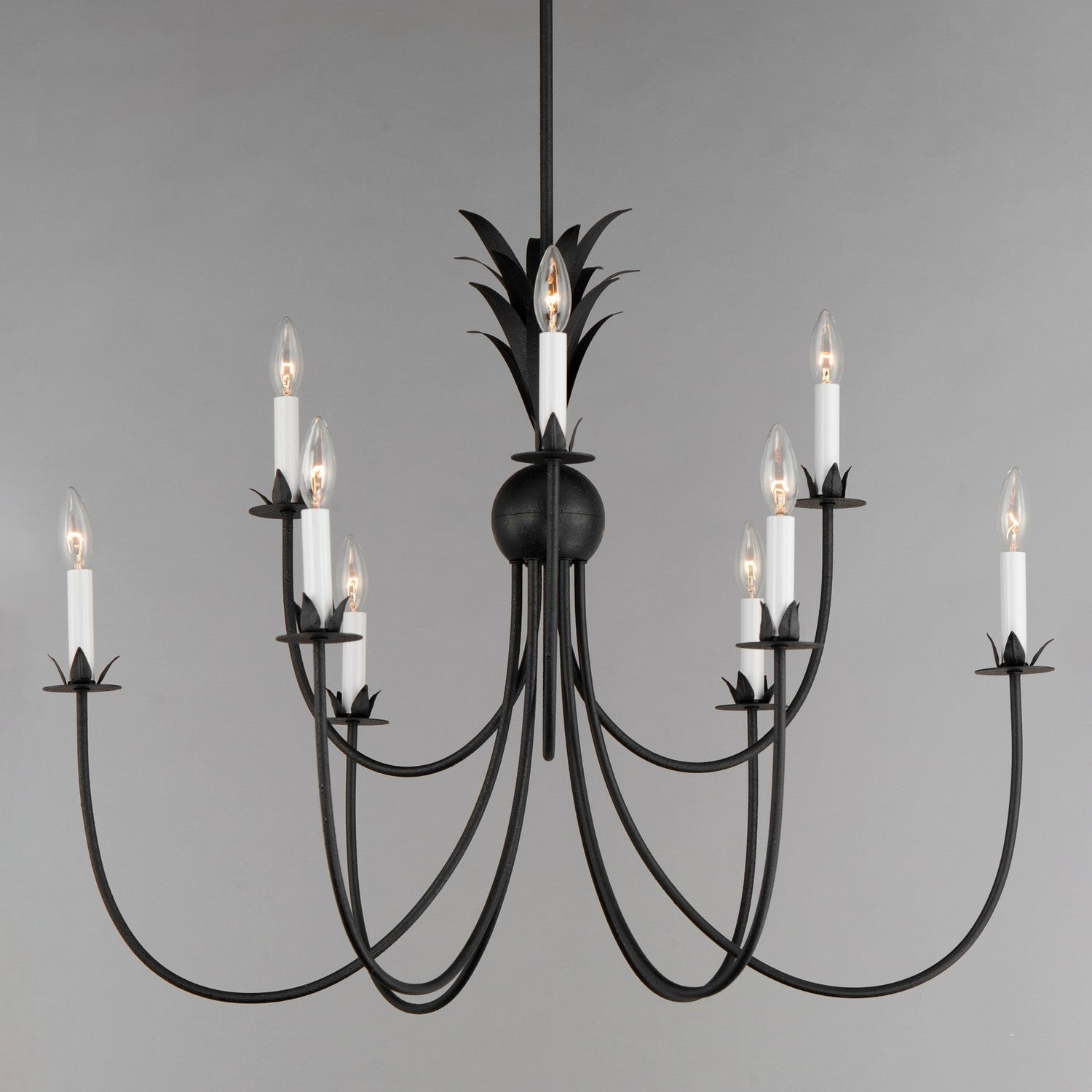 Maxim - 2889AR - Nine Light Chandelier - Paloma - Anthracite