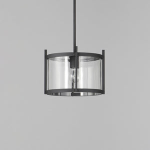 Maxim - 30061CLBK - One Light Semi-Flush/Pendant - Belfry - Black