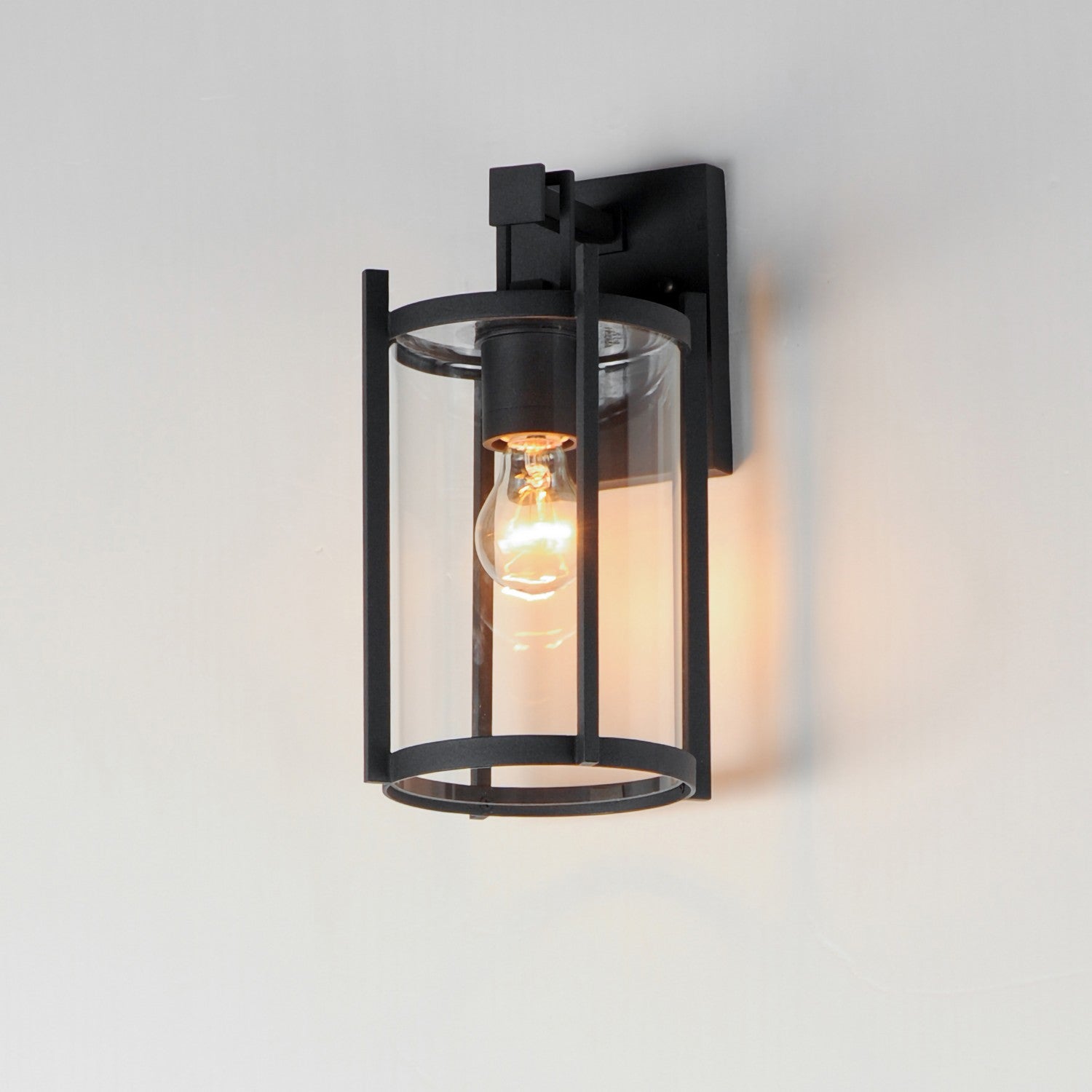 Maxim - 30062CLBK - One Light Outdoor Wall Sconce - Belfry - Black