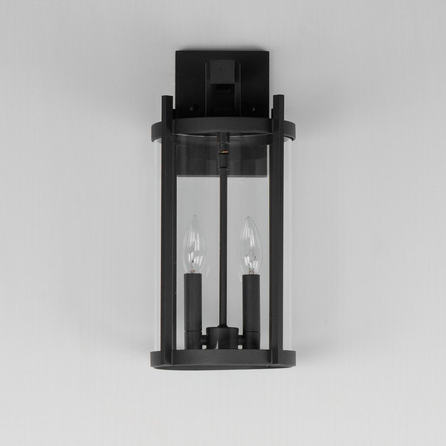 Maxim - 30064CLBK - Two Light Outdoor Wall Sconce - Belfry - Black