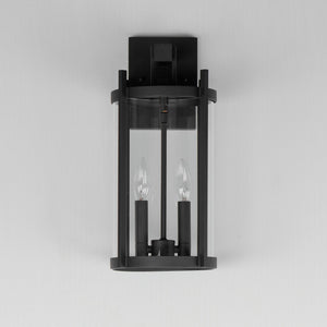 Maxim - 30064CLBK - Two Light Outdoor Wall Sconce - Belfry - Black