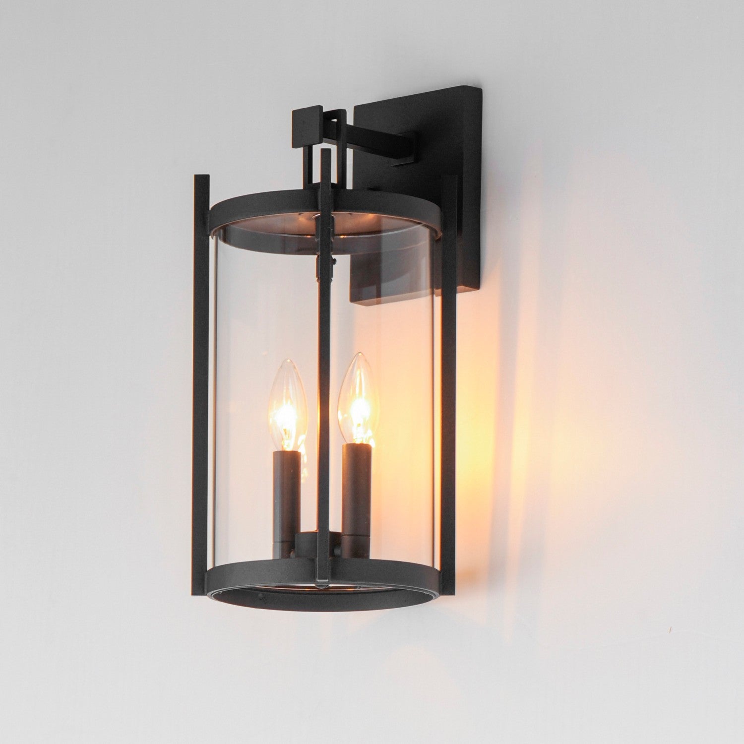 Maxim - 30064CLBK - Two Light Outdoor Wall Sconce - Belfry - Black