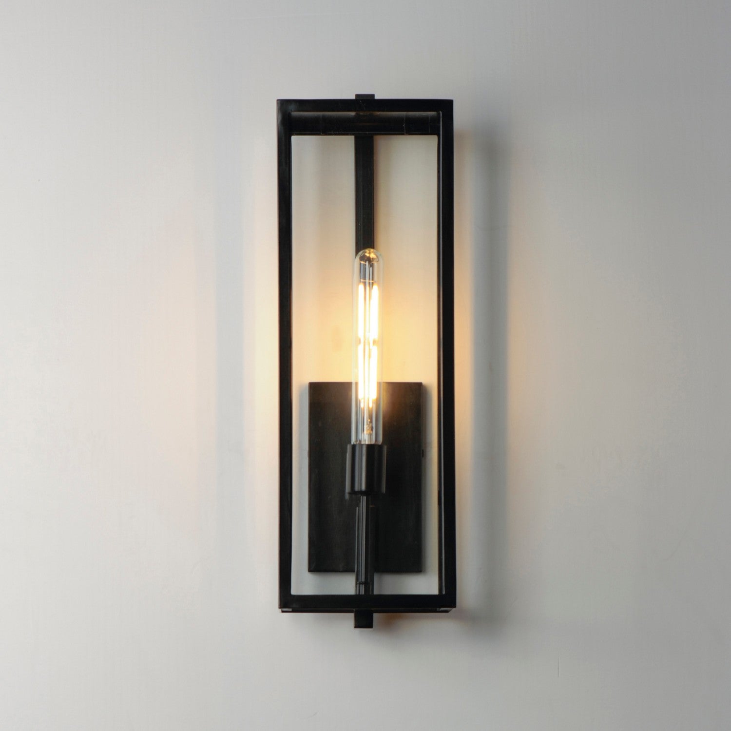 Maxim - 30095CLDBZ - One Light Outdoor Wall Sconce - Catalina - Dark Bronze