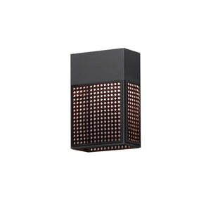 Maxim - 54802BK - LED Outdoor Wall Sconce - Lattice - Black
