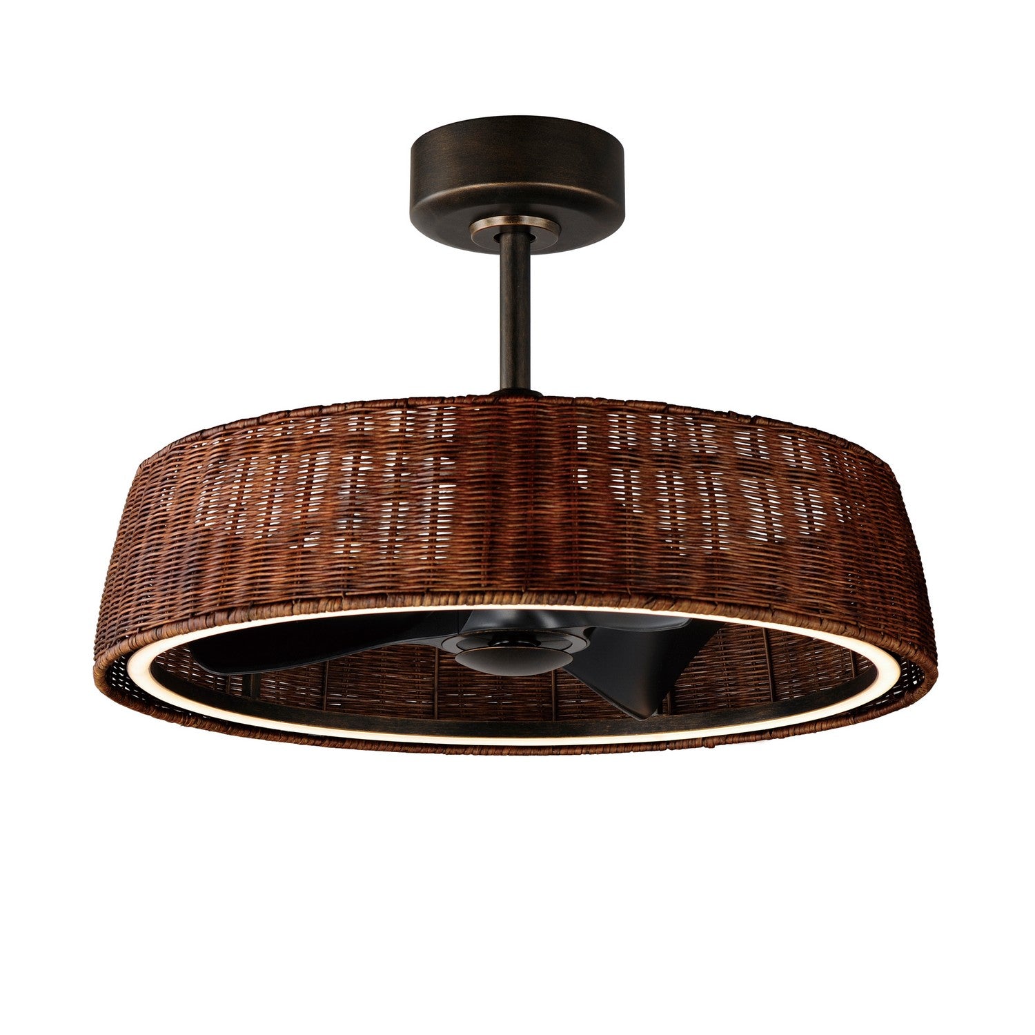 Maxim - 61012RADBZ - LED Fandelight - Tulum - Dark Bronze