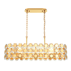 Eurofase - 44287-020 - PERRENE-CHD-8LT-40IN-GD-CL - PERRENE - Gold