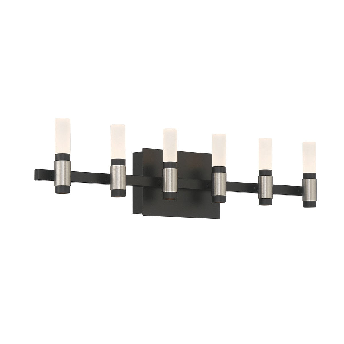 Eurofase - 45237-027 - ALBANY-VAN-6LT-SBM-WH - ALBANY - Silver-Black