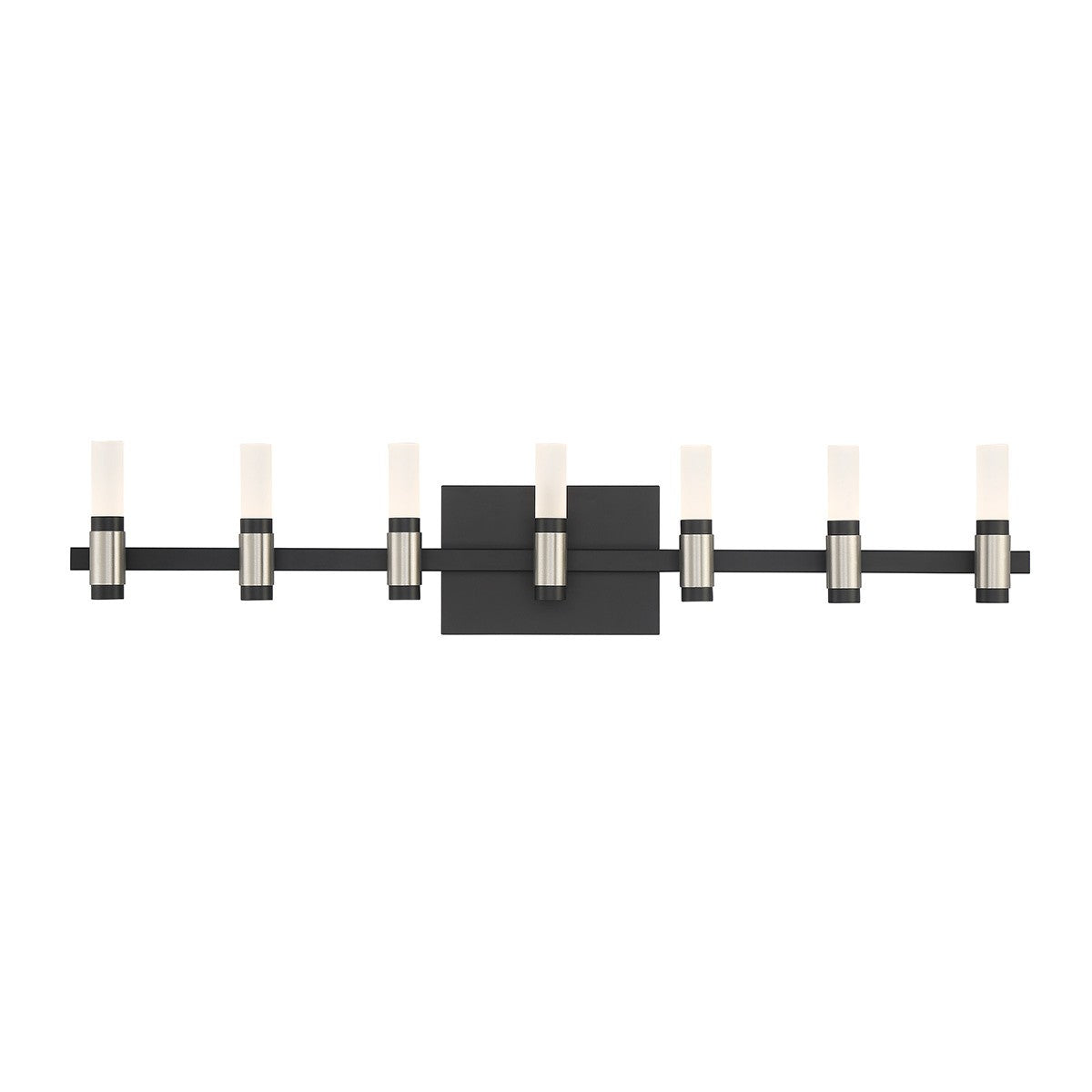Eurofase - 45238-021 - ALBANY-VAN-7LT-SBM-WH - ALBANY - Silver-Black