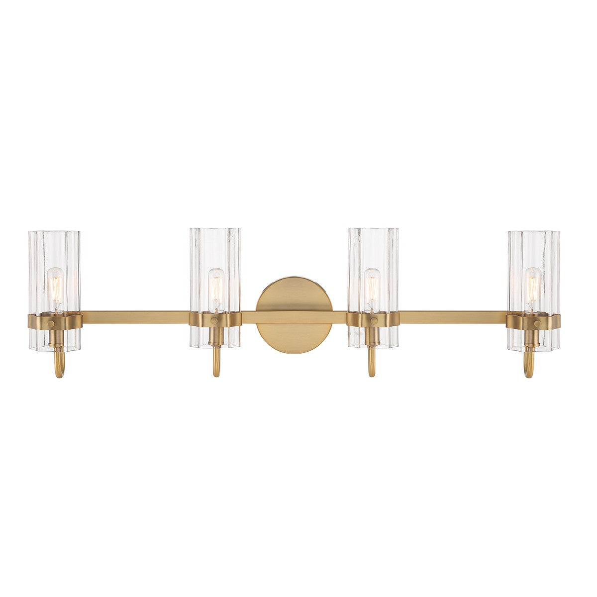 Eurofase - 45464-010 - Four Light Vanity - Brook - Brass