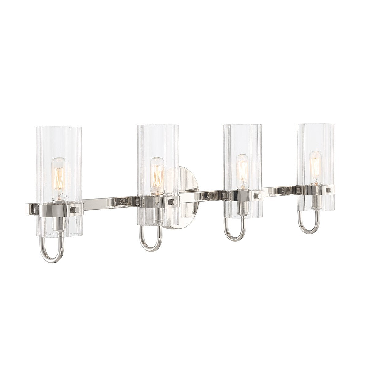 Eurofase - 45464-027 - Four Light Vanity - Brook - Polished Nickel