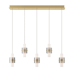 Eurofase - 45595-011 - ROLA-CHD-5LT-42IN-GD-WH - ROLA - Gold