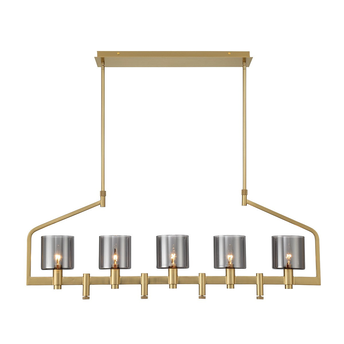 Eurofase - 45652-011 - DECATO-CHD-5LT-42IN-GD-SK - DECATO - Gold