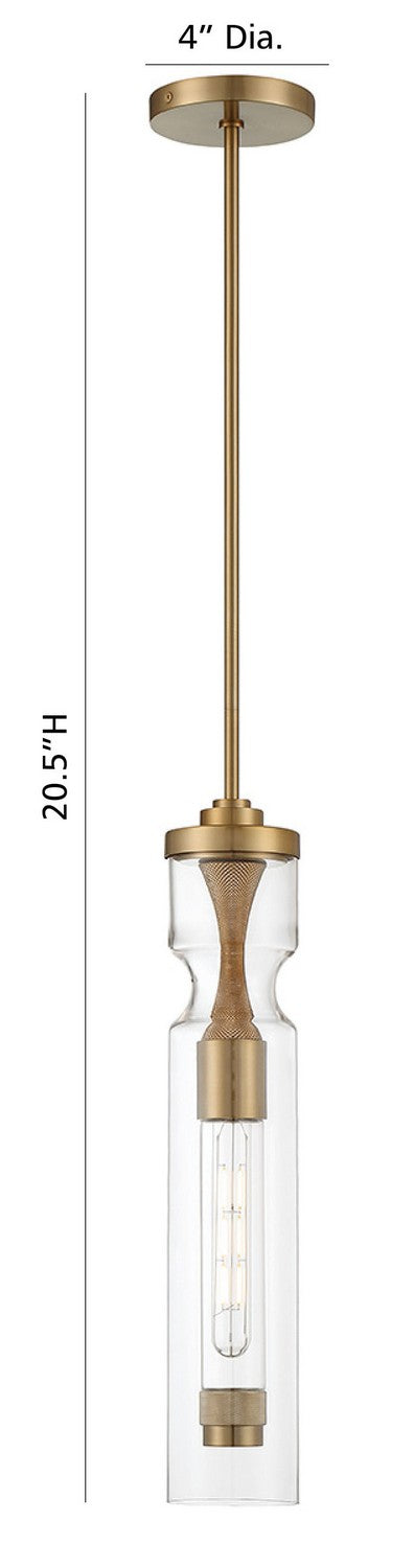 Eurofase - 46430-021 - MISTERO-PEN-21IN-SN-CL - MISTERO - Satin Nickel