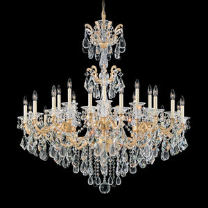 Schonbek - 5013-27 - 24 Light Chandelier - La Scala - Parchment Gold