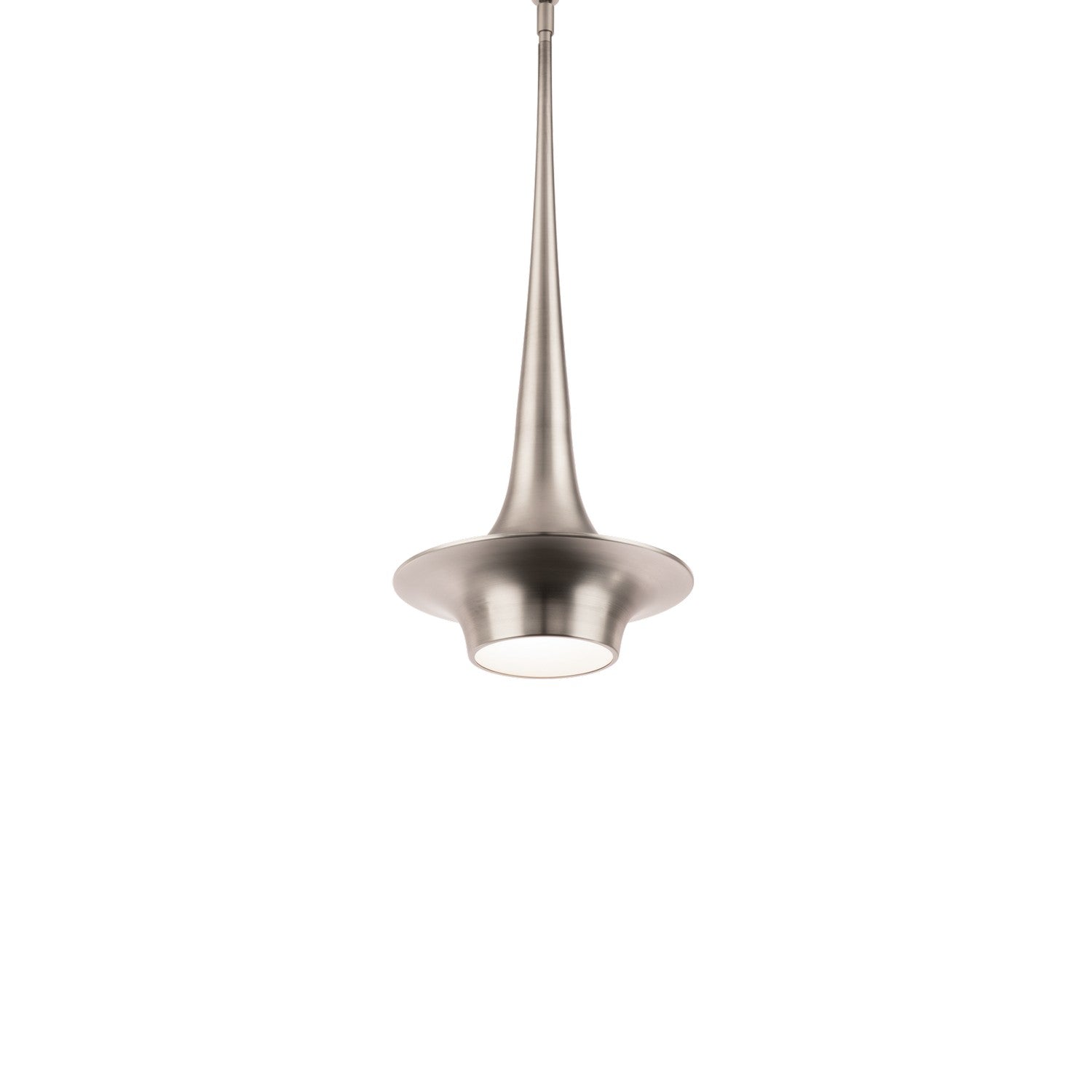 Modern Forms - PD-20324-BN - LED Mini Pendant - Hugo - Brushed Nickel