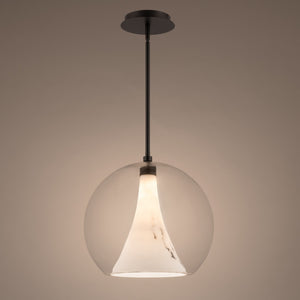 W.A.C. Lighting - PD-25314-BK - LED Pendant - Chantilly - Black