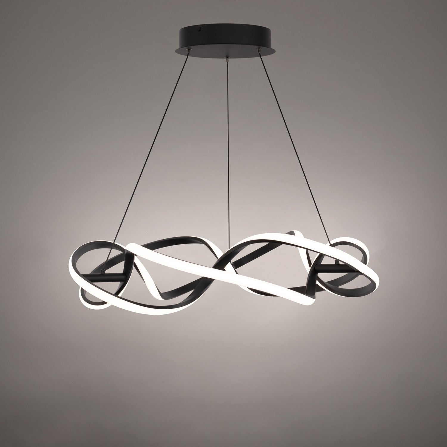 W.A.C. Lighting - PD-47828-BK - LED Pendant - Interlace - Black