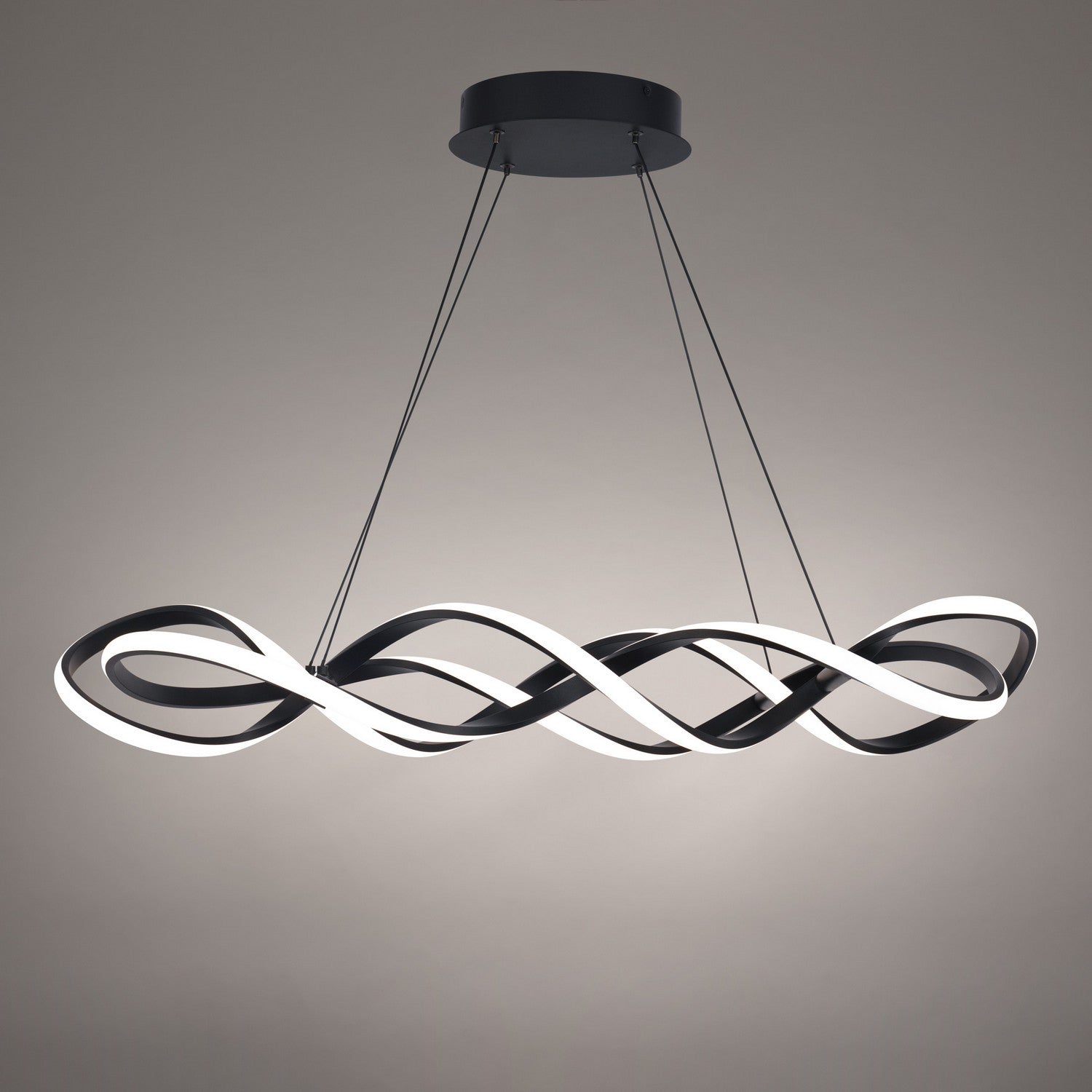 W.A.C. Lighting - PD-47839-BK - LED Pendant - Interlace - Black