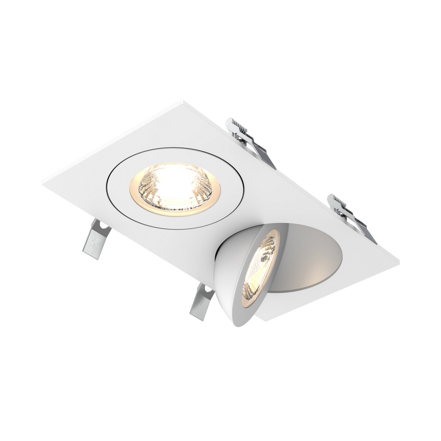 Dals - FGM4-CC-DUO-WH - Double Recessed - White