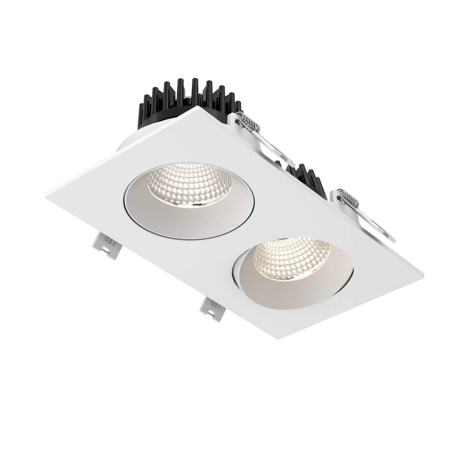 Dals - GBR35-CC-DUO-WH - Double Recessed - White