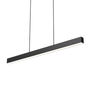 Dals - LNPD48-CC-BK - One Light Linear Pendant - Sandy Black