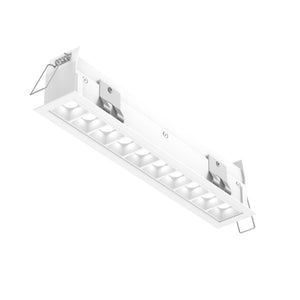 Dals - MSL10-CC-AWH - Recessed Linear with 10 Mini Spot Lights - White