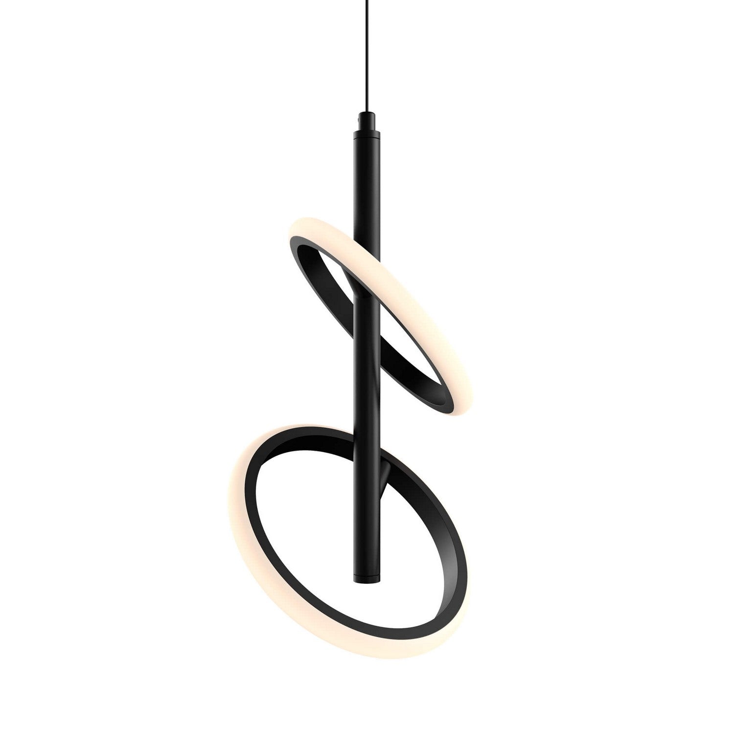 Dals - RRPD2-CC-BK - Two Light Pendant - Black