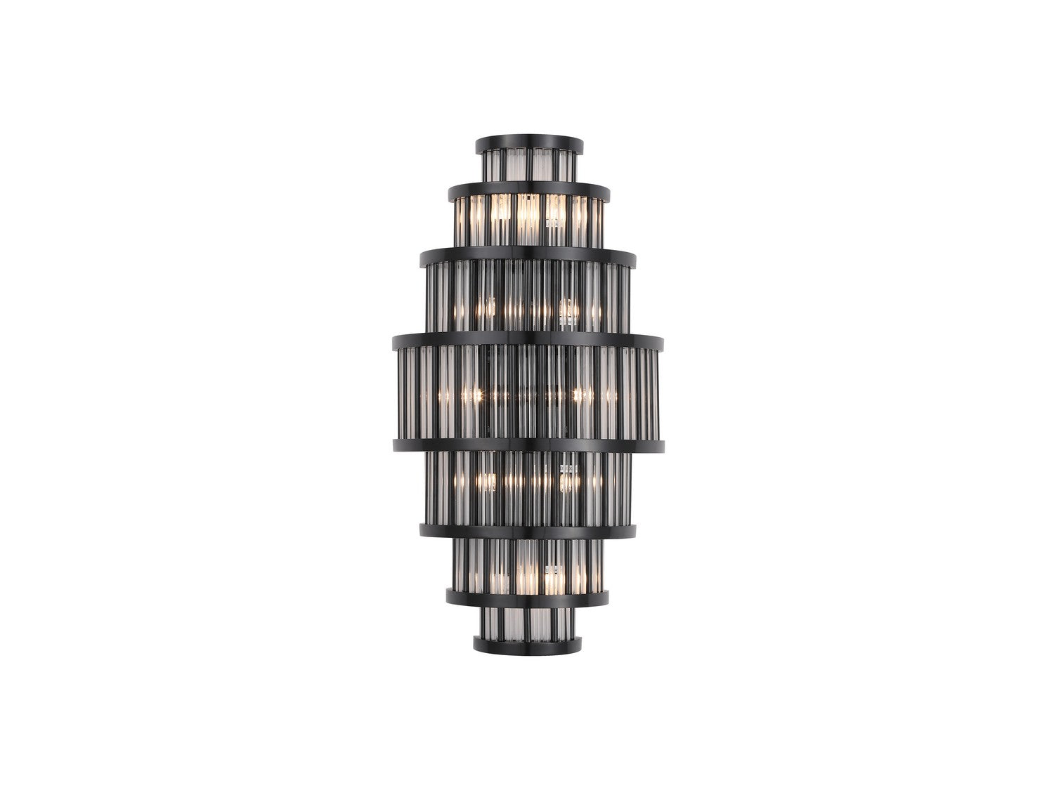 Avenue Lighting - HF1921-GM - Wall Sconce - Waldorf - Polished Gunmetal