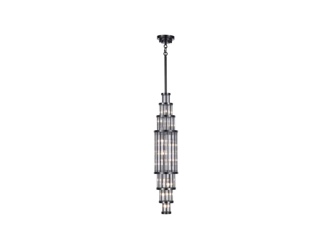 Avenue Lighting - HF1926-GM - LED Pendant - Waldorf - Polished Gunmetal