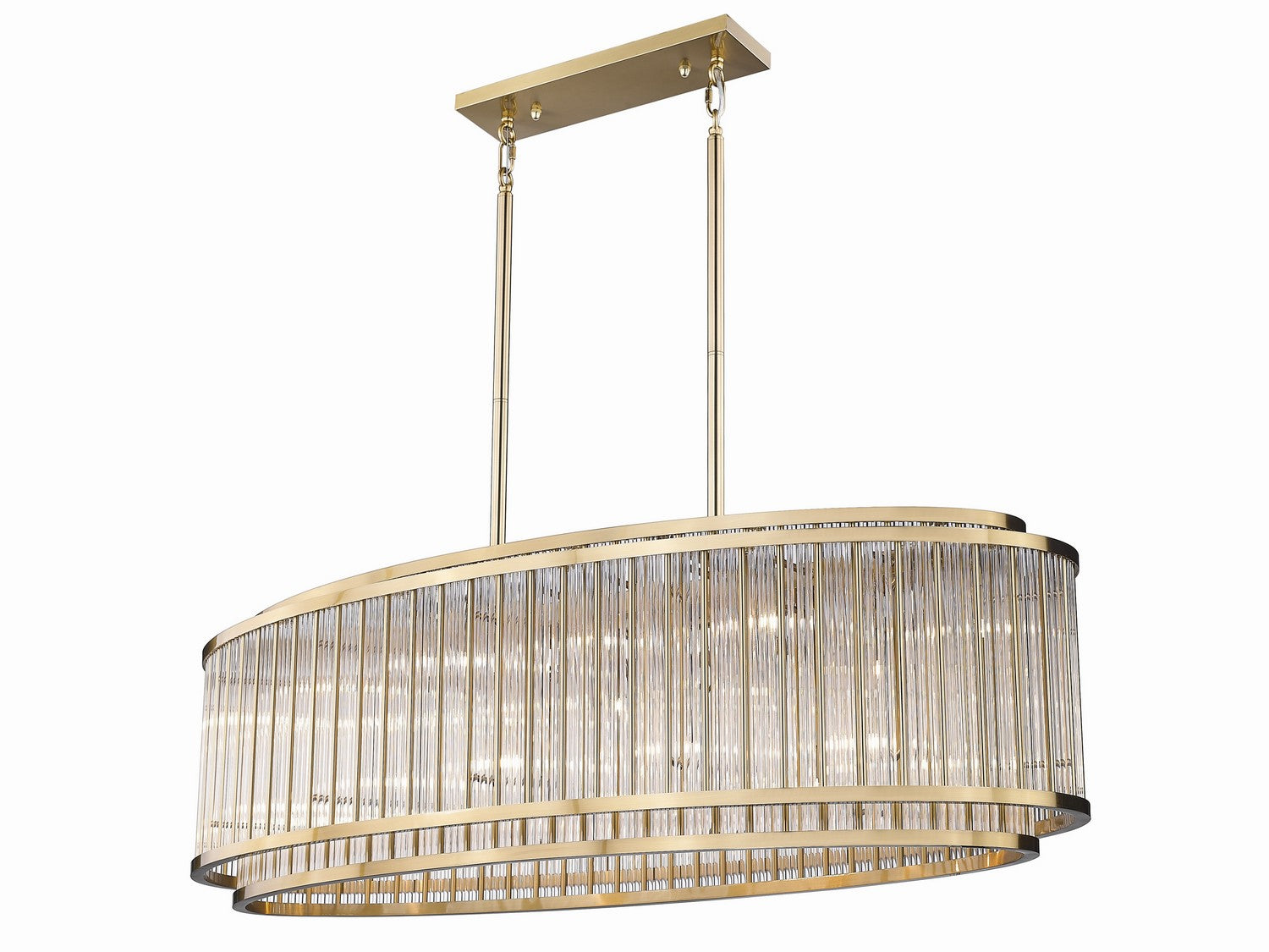 Avenue Lighting - HF1927-AB - Chandelier - Waldorf - Antique Brass