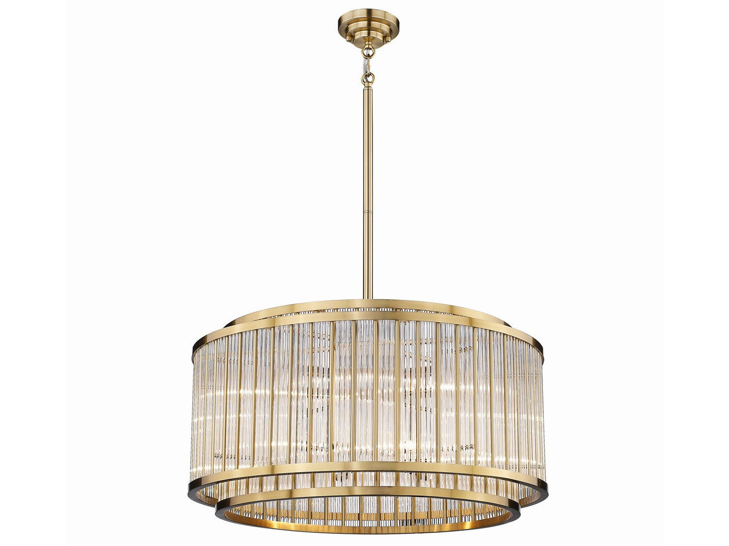 Avenue Lighting - HF1928-AB - Chandelier - Waldorf - Antique Brass