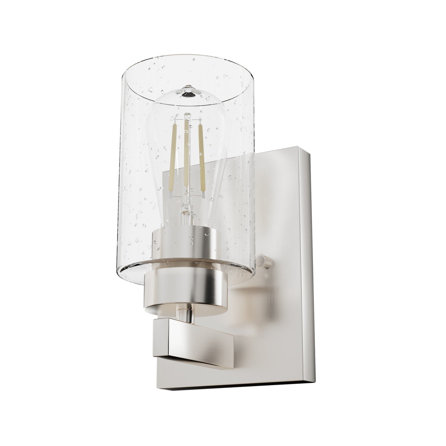 Hunter - 13071 - One Light Wall Sconce - Hartland - Brushed Nickel