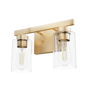 Hunter - 13075 - Two Light Bathroom Vanity - Hartland - Alturas Gold