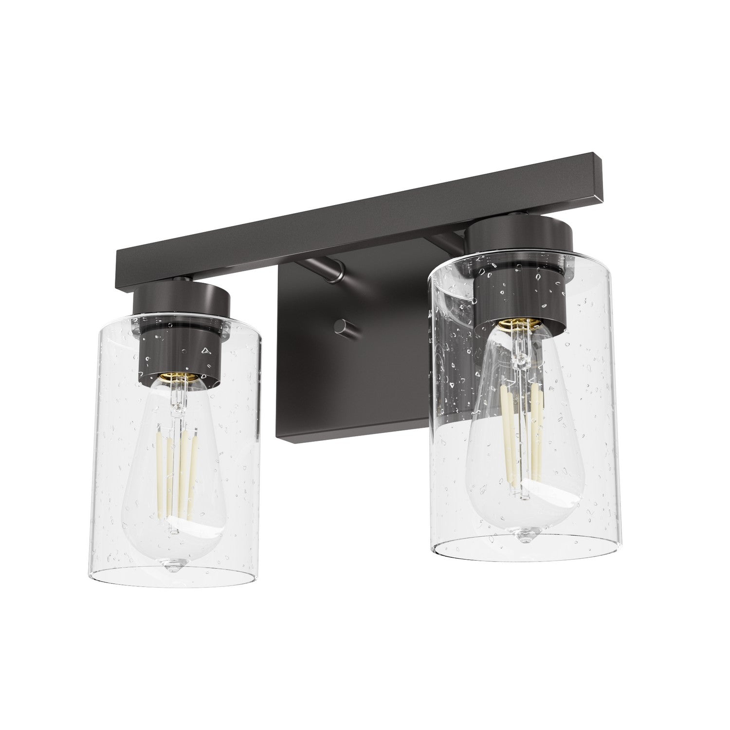 Hunter - 13076 - Two Light Bathroom Vanity - Hartland - Noble Bronze