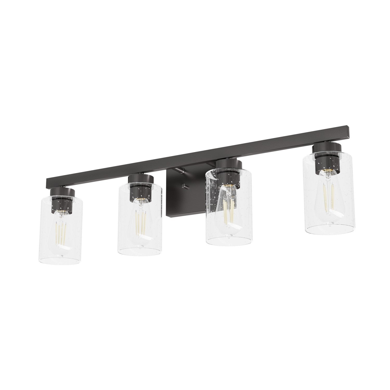 Hunter - 13082 - Four Light Bathroom Vanity - Hartland - Noble Bronze