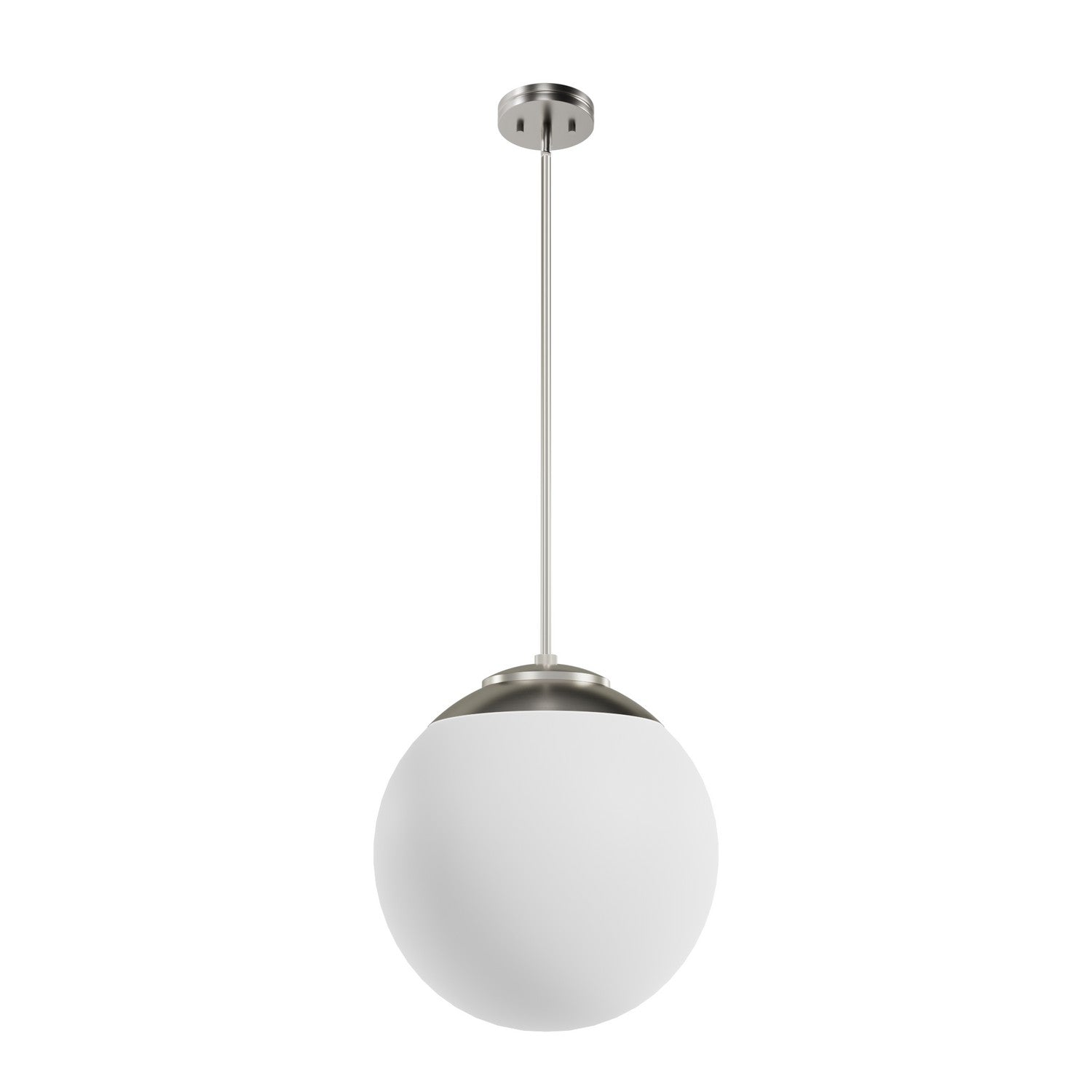 Hunter - 19851 - Three Light Pendant - Hepburn - Brushed Nickel