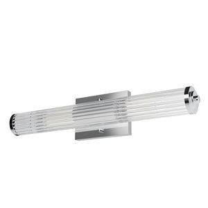 Hunter - 19935 - Two Light Bathroom Vanity - Holly Grove - Chrome