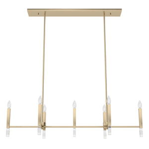 Hunter - 19986 - Seven Light Chandelier - Sunjai - Alturas Gold