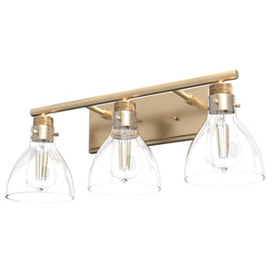 Hunter - 48035 - Three Light Bathroom Vanity - Van Nuys - Alturas Gold