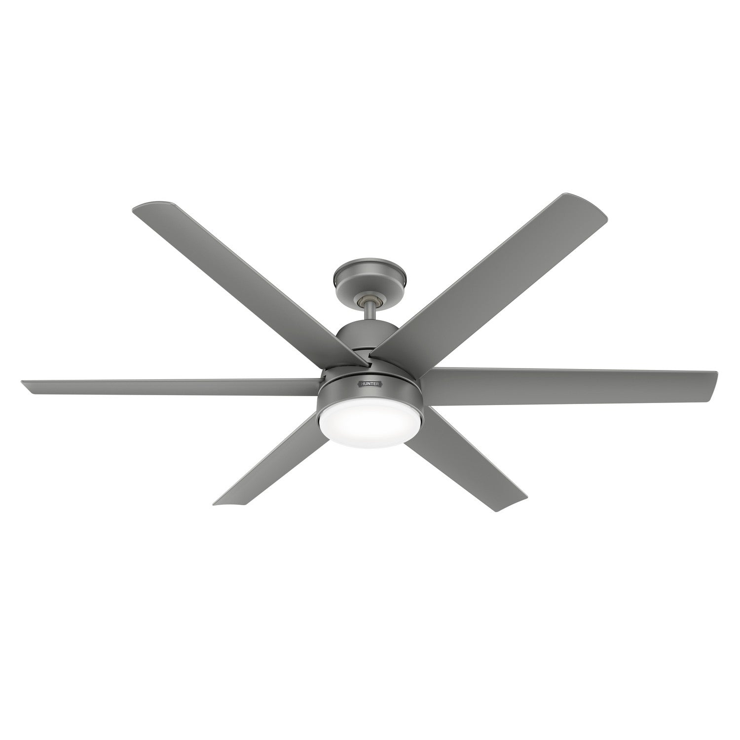 Hunter - 51876 - 60" Ceiling Fan - Skysail - Matte Silver