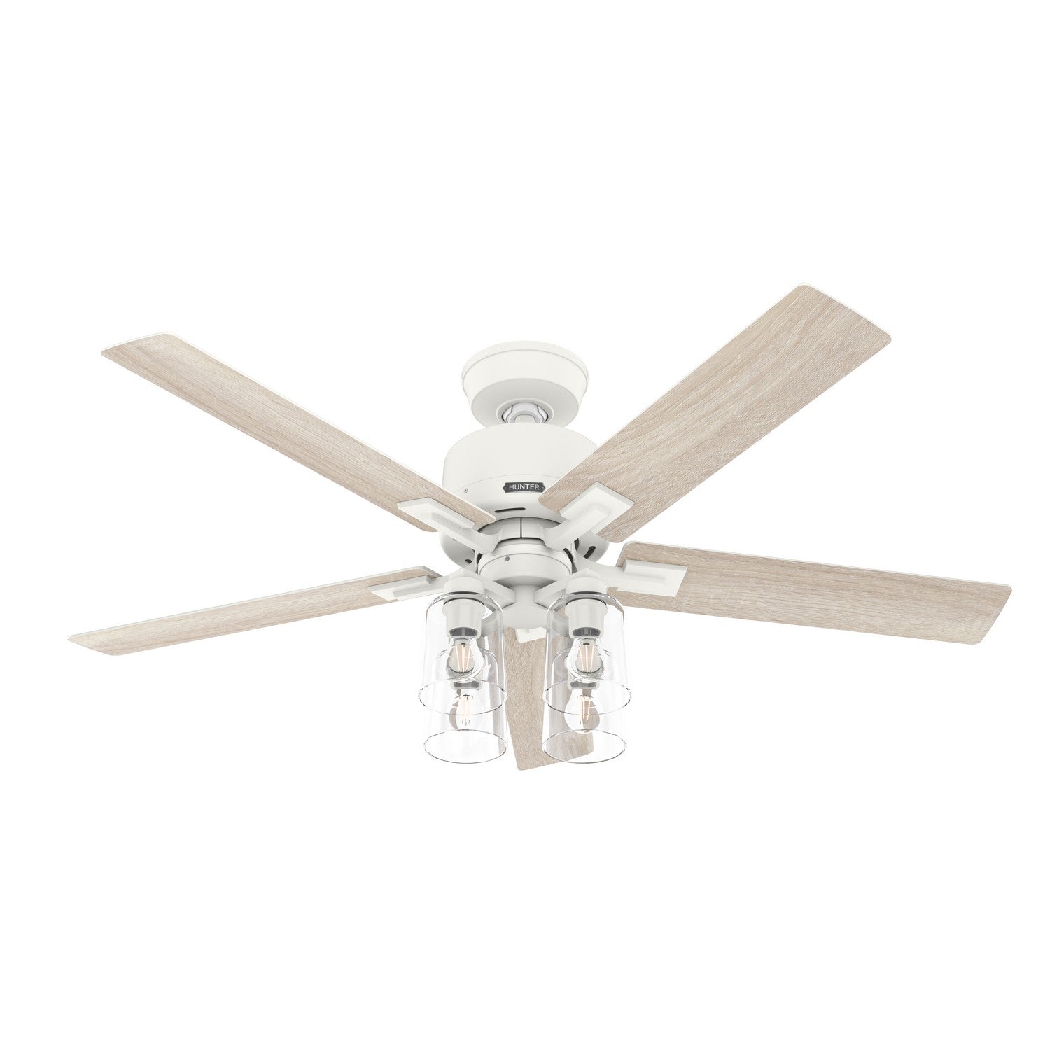 Hunter - 52312 - 52" Ceiling Fan - Techne - Matte White