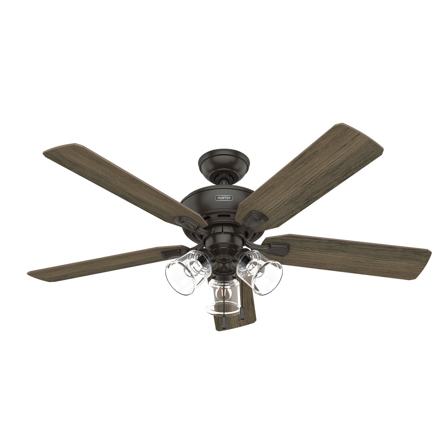Hunter - 52345 - 52" Ceiling Fan - Rosner - Noble Bronze