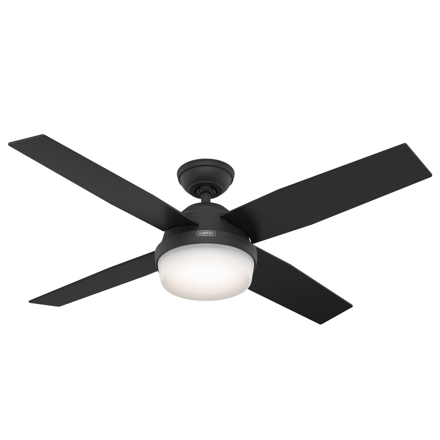 Hunter - 52388 - 52" Ceiling Fan - Dempsey - Matte Black